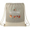 Split Recycled Cotton Drawstring Bag