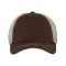 Contrast-Stitch Mesh-Back Cap