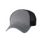 Contrast-Stitch Mesh-Back Cap