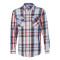 Long Sleeve Plaid Shirt