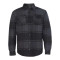 Quilted Flannel Shirt Jacket