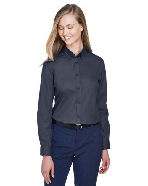 Ladies' Operate Long-Sleeve Twill Shirt
