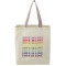 Rainbow Recycled 8oz Cotton Grocery Tote