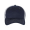 Contrast-Stitch Mesh-Back Cap