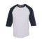Classic Raglan Three-Quarter Sleeve T-Shirt