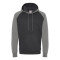 Fleece Raglan Hooded Sweatshirt