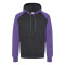 Fleece Raglan Hooded Sweatshirt