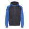 Fleece Raglan Hooded Sweatshirt