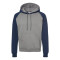 Fleece Raglan Hooded Sweatshirt