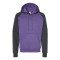 Fleece Raglan Hooded Sweatshirt