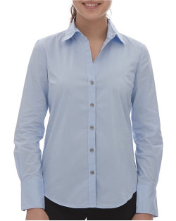 Women's Cotton Stretch Long Sleeve Shirt