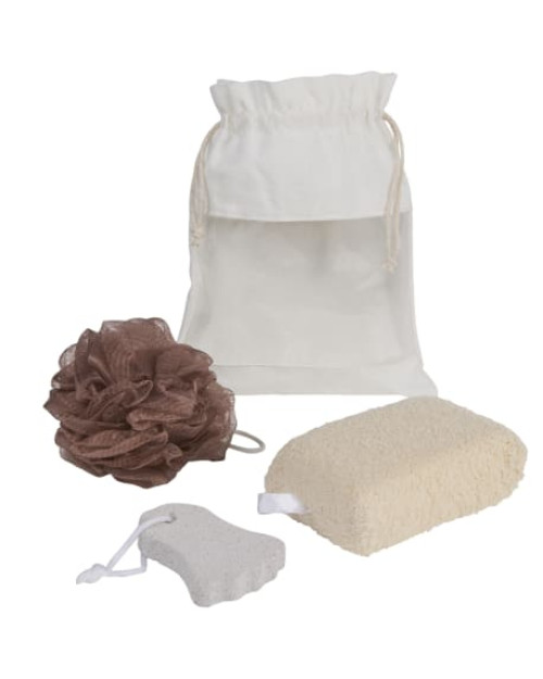 Ensemble de spa en jute 3 pièces
