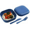 Wheat Straw Food Storage with Utensils