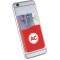 Portefeuille fin en silicone pour cartes