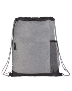 Heather Melange Drawstring Bag