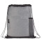 Heather Melange Drawstring Bag