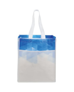Gradient Laminated Grocery Tote