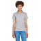 Polo pour femme à manches courtes avec encoure en Y en piqué Pima de Devon & Jones