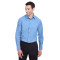 Men's Crown Collection™ Stretch Pinpoint Chambray Shirt