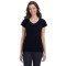 SoftstyleMC pour femmes 7,5 oz T-Shirt col en V à ajustement Junior