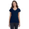SoftstyleMC pour femmes 7,5 oz T-Shirt col en V à ajustement Junior