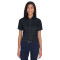Ladies' Easy Blend™ Short-Sleeve Twill Shirt with Stain-Release