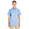 Ladies' Foundation 100% Cotton Short-Sleeve Twill Shirt with Teflon™