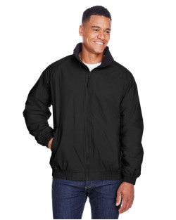 Adult Fleece-Lined Nylon Jacket