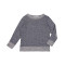 Toddler Harborside Melange French Terry Crewneck with Elbow Patches